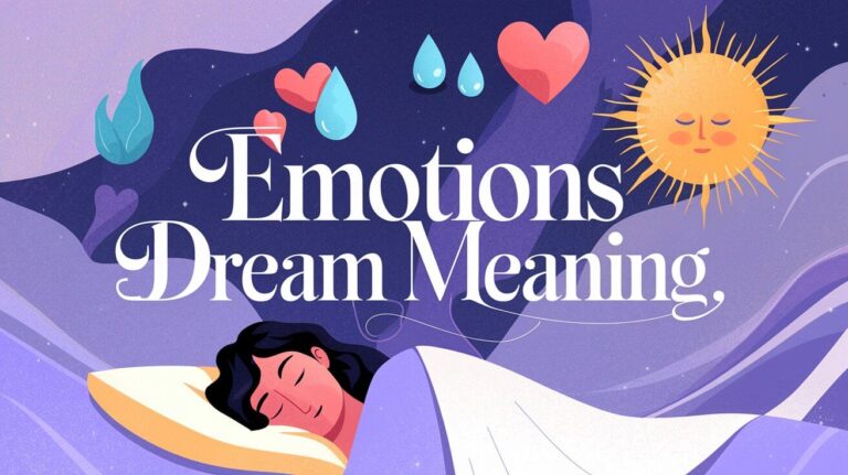 Emotions Dream Meaning