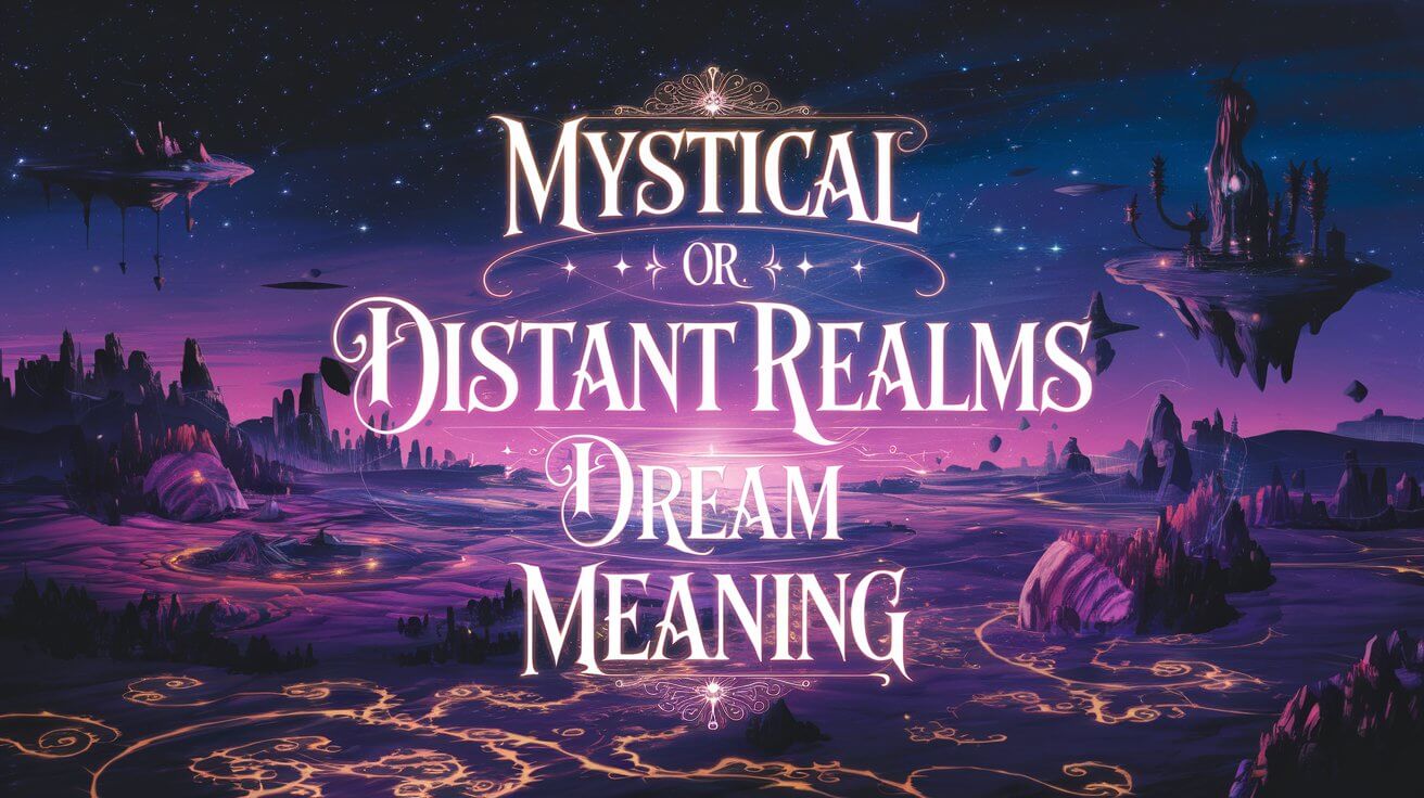Mystical or Distant Realms Dream Meaning