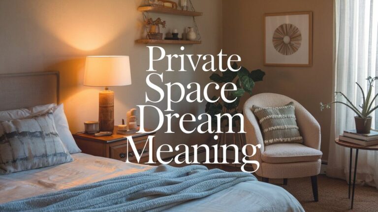 Private Space Dream Meaning